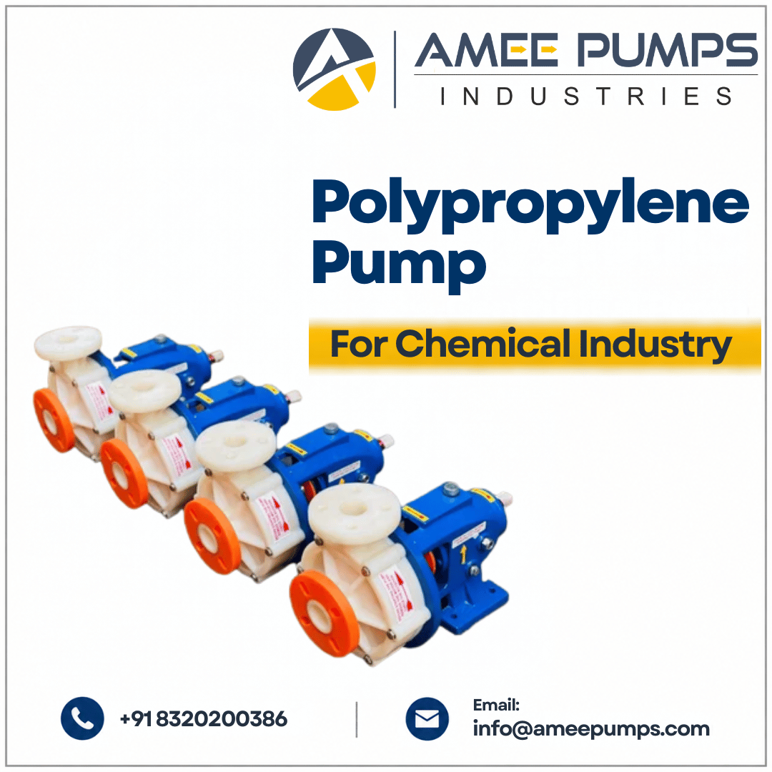 Polypropylene Pump For Chemical Industry